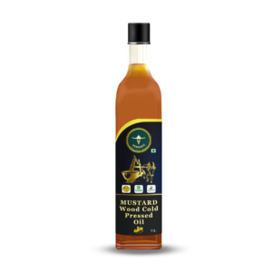 Wooden Cold Pressed Mustard Oil