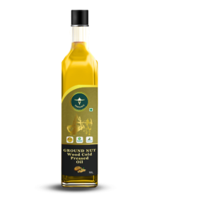 Wooden Cold Pressed Ground Nut Oil