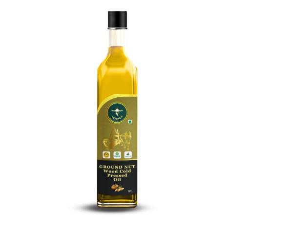 Wooden Cold Pressed Ground Nut Oil