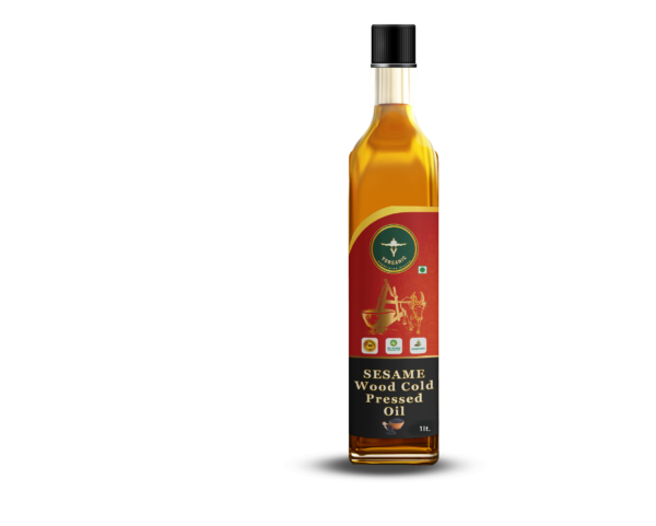 Wooden Cold Pressed Sesame Oil