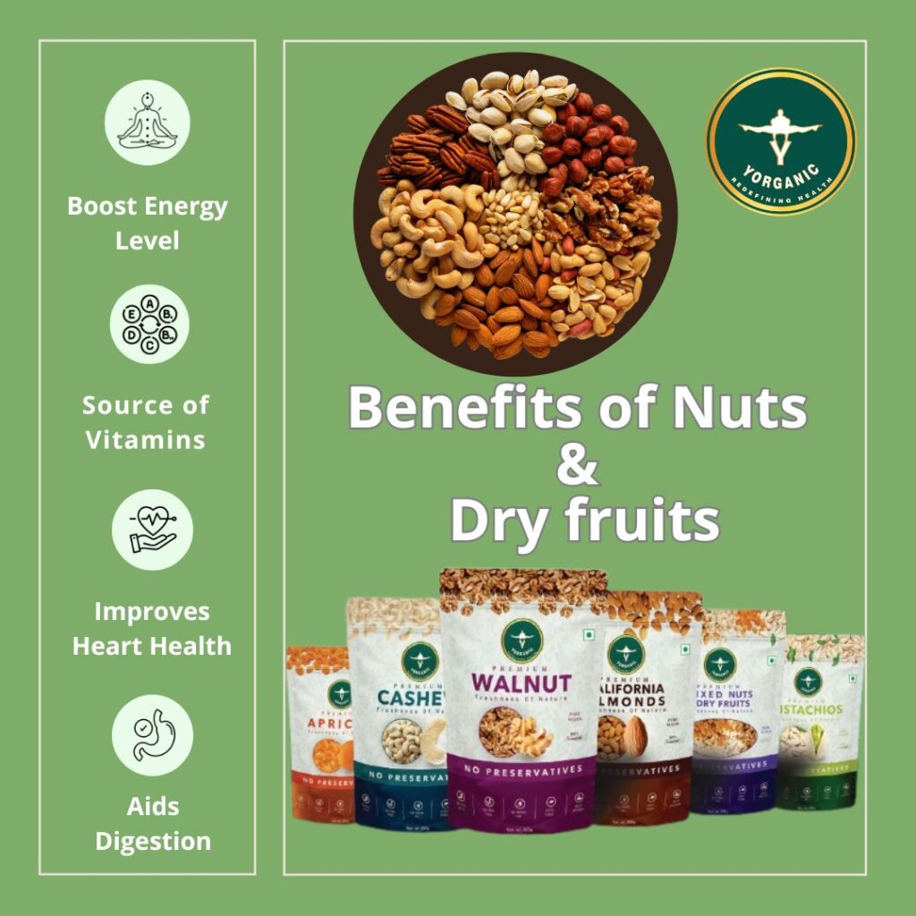 Benefits of Nuts and Dry Fruits