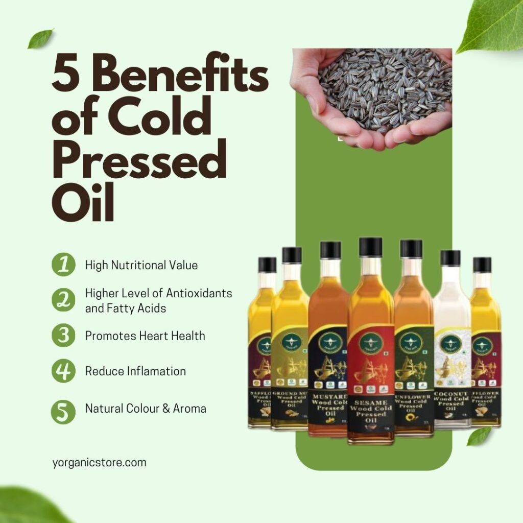 Benefits of Cold Pressed Oil